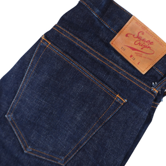Sauce Origins  915 Taper Selvedge Denim Jeans - Picture 10 of 12